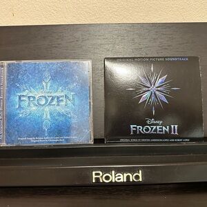Disney Frozen Soundtrack CD Set of 2, from movie, Frozen and Frozen II
